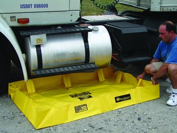 Picture of Brady Yellow 79 gal Portable Berm (Main product image)