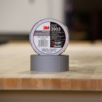 3M 3903 Gray Duct Tape - 2 in Width x 50 yd Length - 6.5 mil Thick - 06984