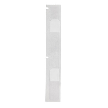 Picture of Brady Black on White, Clear Vinyl Thermal Transfer M4-206-RO-427 Self-Laminating Wrap Around Labels (Main product image)