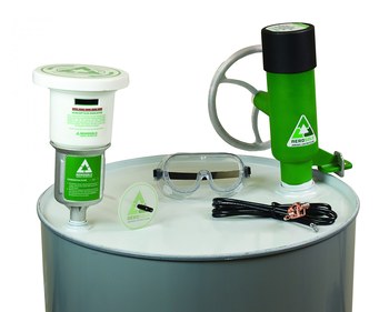 Justrite Aerosolv 360 Aerosol Can Recycling System - 697841-20243