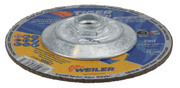 Weiler Tiger Cutting Wheel 58067 - 5 in - Ceramic/Alumina Zirconia - 30 - T