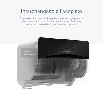 Kimberly-Clark Professional ICON Black Dispenser Faceplate - 58782
