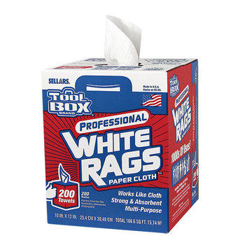 Bath Towel Rags (12 rags/box)