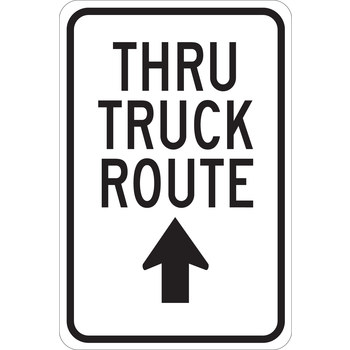 Picture of Brady B-555 Aluminum Rectangle White English Stop Signs, Traffic Control Signs & Banners Sign part number 124476 (Main product image)