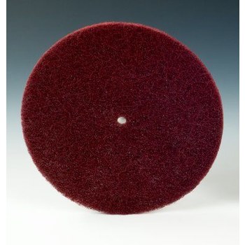 3M Scotch-Brite LD-DC Non-Woven Aluminum Oxide Deburring Disc - Very Fine Grade - 3 in Diameter - 28078