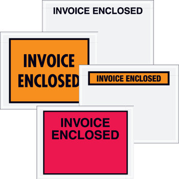 Picture of SHP-8259 "Important Packing List And/or Invoice Enclosed" Envelopes. (Main product image)