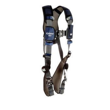 DBI-SALA ExoFit NEX Plus Construction Body Harness 1140104, Size Medium, Gray - 15450