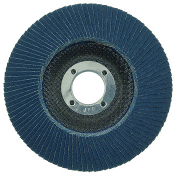 Weiler Tiger Type 27 Flap Disc 50706 - Zirconium - 4-1/2 in - 120 - Fine
