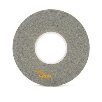 3M Scotch-Brite XP-WL Convolute Silicon Carbide Hard Deburring Wheel - Fine Grade - Arbor Attachment - 8 in Diameter - 3 in Center Hole - 1 in Thickness - 60316