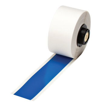 Picture of Brady Handimark Blue Indoor / Outdoor Vinyl Thermal Transfer 142282 Continuous Thermal Transfer Printer Label Roll (Main product image)
