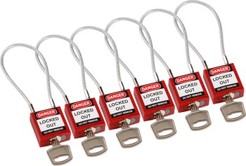 Picture of Brady - 146128 Cable Padlock (Main product image)