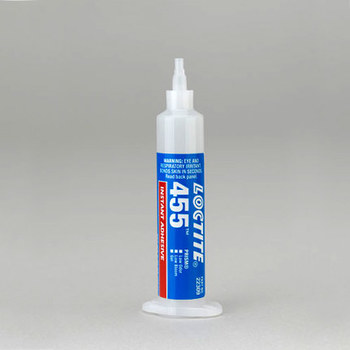 Loctite Prism 455 Cyanoacrylate Adhesive - 10 g Syringe - 22309, IDH:231525