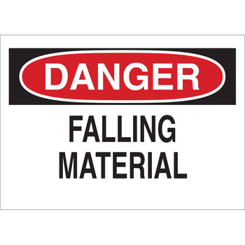 Picture of Brady B-120 Fiberglass Reinforced Polyester White English Safety Awareness Sign part number 70340 (Main product image)
