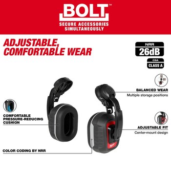 Milwaukee BOLT Protective Earmuffs 48-73-3251 - 60163