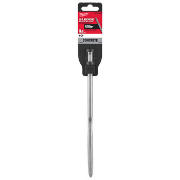 Milwaukee 1/2 in Bull Point 48-62-6050 - 10 in Overall Length - High Speed Steel - SDS-Plus Shank