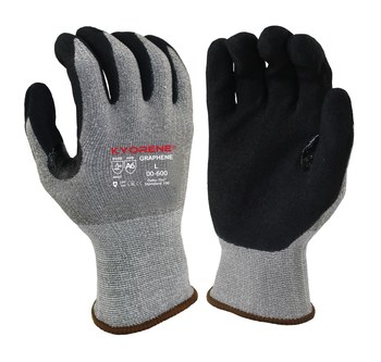 Picture of Armor Guys Kyorene 00-600 Gray/Black Medium Graphene Cut-Resistant Gloves (Main product image)