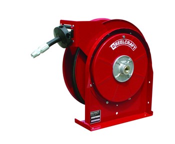 Picture of Reelcraft Industries 5430 OHP 5000 Series 30 ft Red Steel Hose Reel (Main product image)
