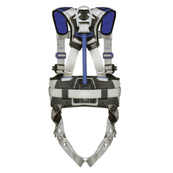 DBI-SALA ExoFit X100 Climbing, Construction, Positioning Body Harness 70804532656, Size Large, Gray - 18290