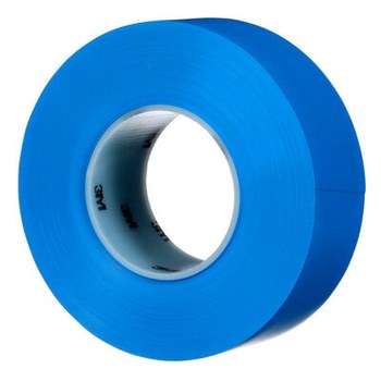 3M 971 Blue Durable Floor Marking Tape - 2 in Width x 36 yd Length - 17 mil Thick - 40984