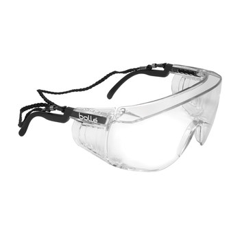 Bolle Universal wraparound safety glasses spectacles & FREE neckcord specs 