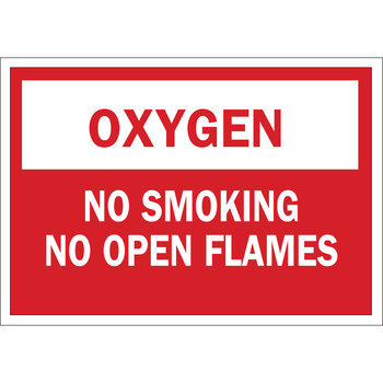 Picture of Brady B-302 Polyester Rectangle English No Smoking Sign part number 88455 (Main product image)