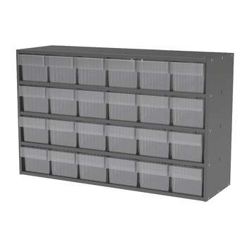 Picture of Akro-Mils AD3511C62 Akrodrawers 120 lb Charcoal Gray Powder Coated, Textured Stackable Cabinet (Main product image)