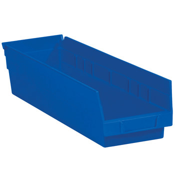 Picture of BINPS111B Blue Plastic Shelf Bins (Main product image)