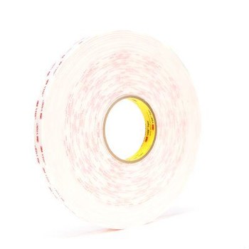 3M 4945 White VHB Tape, 3/4 in Width x 36 yd Length, 45 mil Thick ...