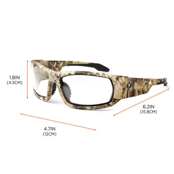Ergodyne Skullerz Safety Glasses ODIN 50303 - Size Universal
