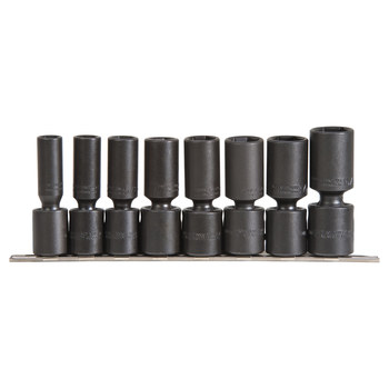 Proto J72145 6 Point Universal Impact Socket Set - 1/2 in Drive - 00617
