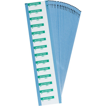 Brady 149385 Green on White Polyester Inspection & Calibration Labels - 1.5 in Width - 0.625 in Height - B-619