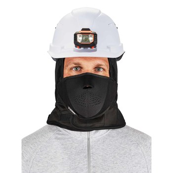 Ergodyne N-Ferno 6878 Black Universal Polyester Cold Weather Head Liner - 720476-16878