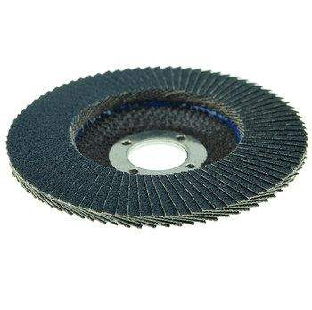 Weiler Tiger Paw Type 27 Flap Disc 51110 - Zirconium - 4-1/2 in - 80 - Medium