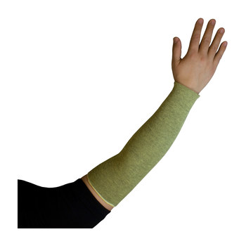 Picture of PIP 10-KA18 Green Glass Fiber/Kevlar/Polyester Cut-Resistant Arm Sleeve (Main product image)