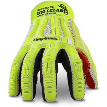 Picture of Hexarmor Rig Lizard Oasis 2022 Black/Red/Yellow/White 7 HexVent Cut-Resistant Gloves (Main product image)