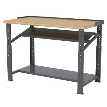 Picture of Akro-Mils RHWB3072GA RHWB Adjustable Gray Powder Coated 12 ga Adjustable Height Work Bench (Main product image)