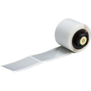 Picture of Brady Silver Polyester Thermal Transfer PTL-20-435 Die-Cut Thermal Transfer Printer Label Roll (Main product image)