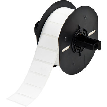 Picture of Brady ToughBond White Polyester Thermal Transfer B33-136-484 Die-Cut Thermal Transfer Printer Label Roll (Main product image)