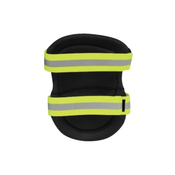 Global Glove FrogWear Knee Pad KP401 - Size One Size Fits All - Black/Yellow - 02642