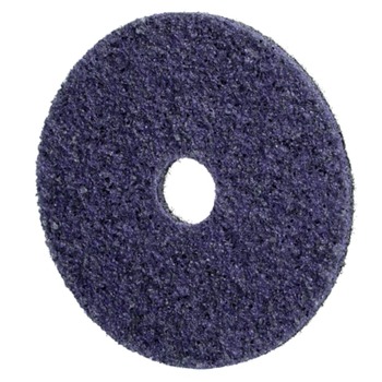3M Scotch-Brite Non-Woven Precision Shaped Ceramic Surface Conditioning Disc - Center Hole Attachment - 4-1/2 in Diameter - 7/8 in Center Hole - 67233