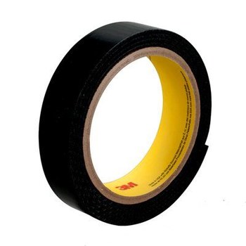 3M SJ3402 Black Reclosable Fastener - Hook with 300 hooks/in Stem Count - 1 in Width x 50 yd Length - 62553