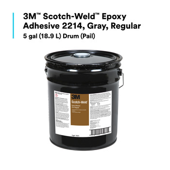 3M Scotch-Weld 7100111206 Gray One-Part Epoxy Adhesive - 5 gal Pail - Density: Regular - 20347
