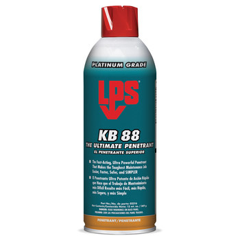 LPS KB 88 Ultimate Red Penetrant - 13 oz Aerosol Can - Food Grade - 02316