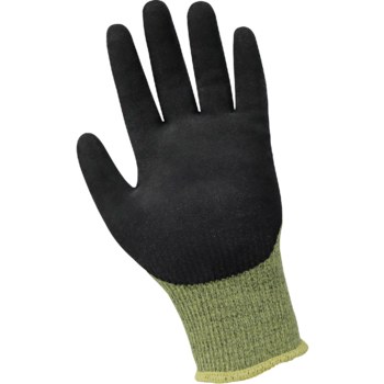 Global Glove Gripster CR509 Green/Black Small Cut-Resistant Glove - ANSI A4 Cut Resistance - Neoprene Palm & Fingertips Coating - CR509 SM