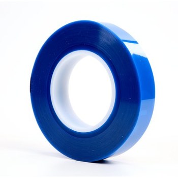 3M 8905 Blue Polyester Masking Tape - 1 in Width x 72 yd Length