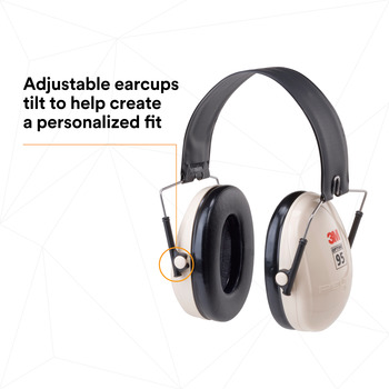 3M Peltor Optime Protective Earmuffs 08063