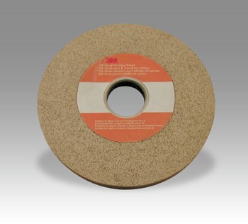 3M XR-WM Deburring Wheel 33067, Aluminum Oxide, 6 in, Fine