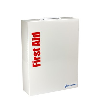 First Aid Only First Aid Cabinet Without Medications - 16 in Length - Metal Case Construction - 092265-90831