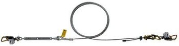 Picture of DBI-SALA SecuraSpan Silver Galvanized Cable Lifeline (Main product image)