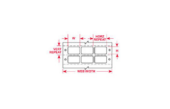 Picture of Brady Datab White Write-On Paper Dot Matrix BCDAT-3-609-5 Dot Matrix Printer Label (Main product image)
